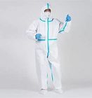 Abbigliamento eliminabile del vestito protettivo delle tute medico con Hood Manufacturers fornitore