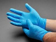 I guanti eliminabili medici 100 del nitrile della presa costante in serie includono di riserva fornitore