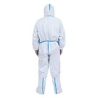 Tute protettive mediche eliminabili di isolamento di Hazmat del laboratorio con Hood Protective Suit fornitore
