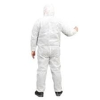 Vestito eliminabile chimico respirabile di protezione dell'ospedale con i polsini elastici fornitore