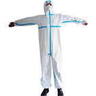Respirabile superiore del corpo del PPE degli indumenti pieni protettivi eliminabili del vestito fornitore