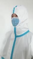 Vestiario di protezione eliminabile medico completo microporoso del vestito protettivo del corpo fornitore