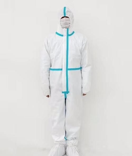 Abbigliamento eliminabile del vestito protettivo di sicurezza sterile con Hood Near Me fornitore