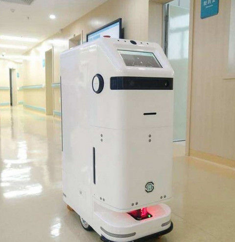 Robot dell'interno di consegna del pacchetto di auto della farmacia dell'ospedale fornitore