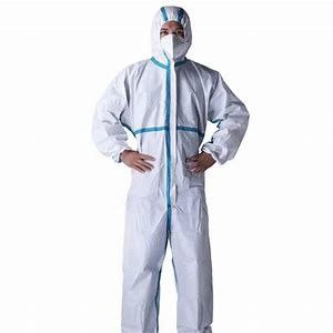 Abbigliamento eliminabile del vestito protettivo delle tute medico con Hood Manufacturers fornitore